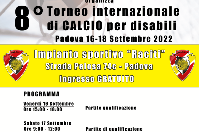 Locandina Torneo 2022